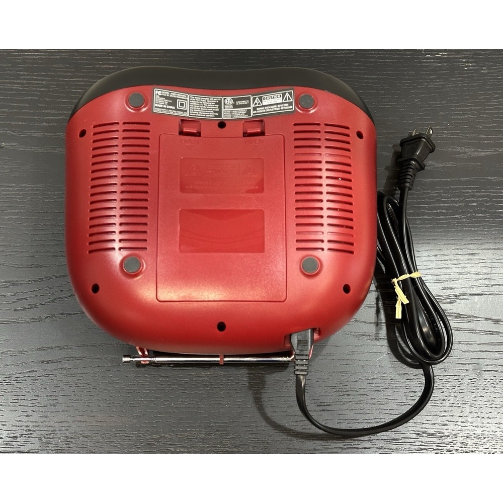 Onn AARD100043854 Portable CD Boombox Digital FM Radio TESTED/WORKS - Picture 5 of 7